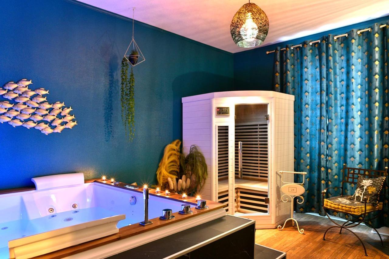 Moonlove, Spa/Sauna Et Jacuzzi Prives, Charme Et Detente. 낭시 외부 사진